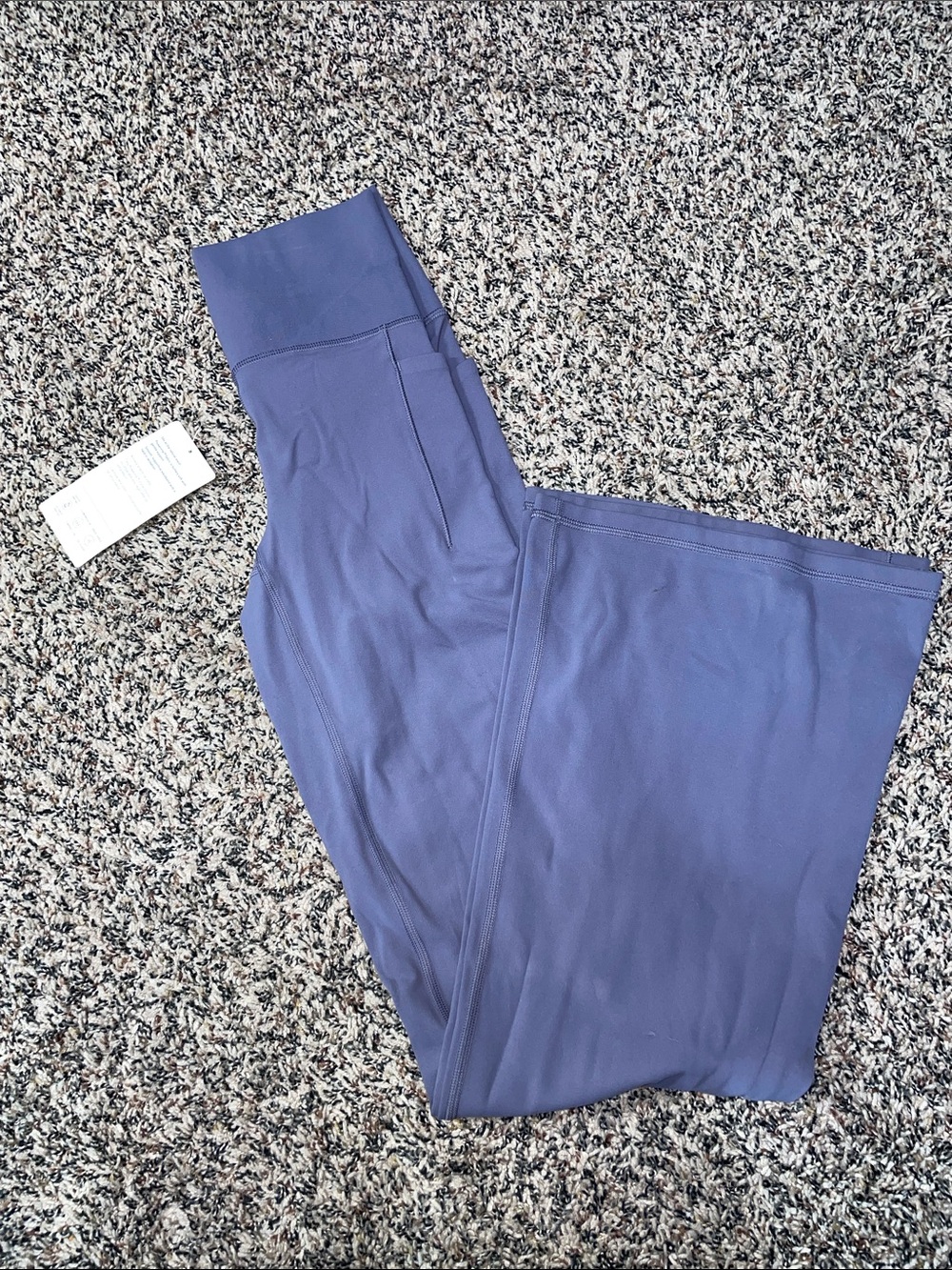 Athleta High-Rise Flare Leggings Lavender XS NWT/FLAWED